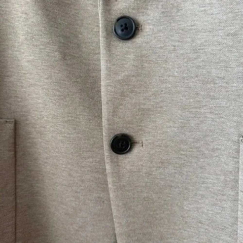 J. Crew Knit Thompson Blazer Jacket Mens Sz 44R Tan Camel Button Patch NEW $398